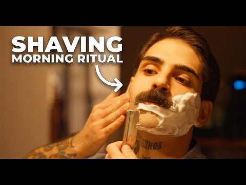 ASMR SHAVING - STEP BY STEP 🪒🇮🇹