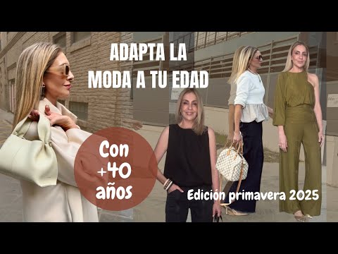 Cómo llevar TENDENCIAS con tu EDAD y tu TIPO DE CUERPO (Asesora de Imagen y Moda)