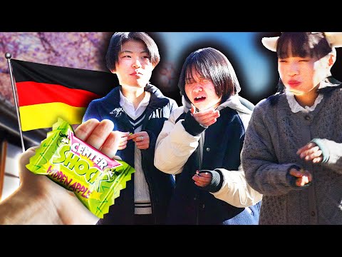 JAPANER testen DEUTSCHE Süßigkeiten zum 1.Mal!