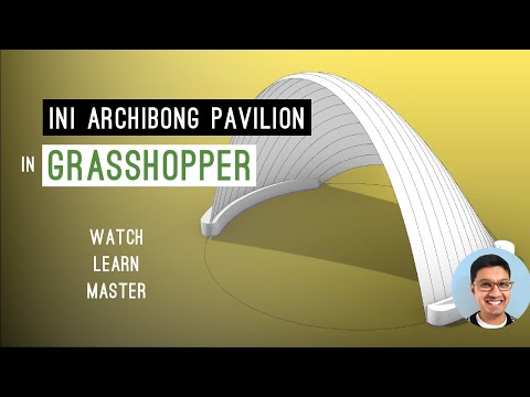 Beginner Grasshopper Tutorial - Parametric Pavilion
