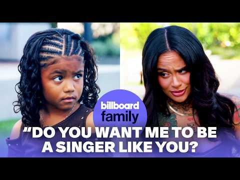 Kehlani Gets Interviewed By Her Daughter Adeya | Billboard Family