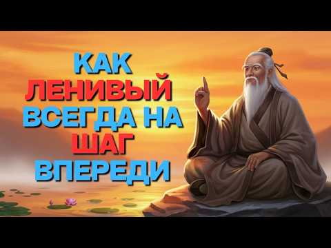 Секрет "Ленивого": КАК ВСЁ УСПЕВАТЬ, Перестав СПЕШИТЬ (Мудрость Лао-цзы)