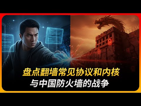 盘点翻墙常见协议和内核 | 与中国防火墙的战争