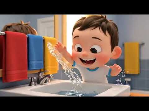 Bath Song Nursery Rhyme