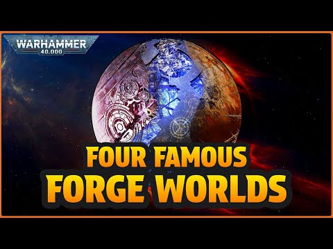 The STRANGEST FORGE WORLDS of the MECHANICUS | Warhammer 40k Lore