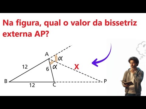 What is the value of the external bisector?