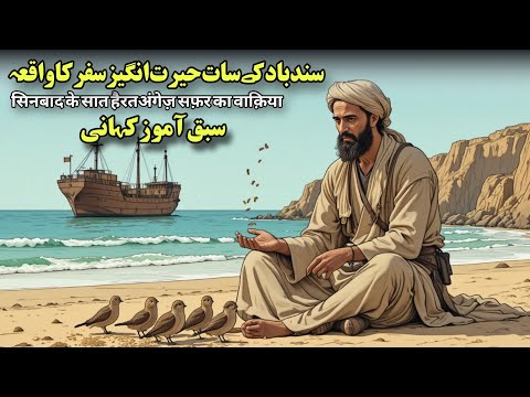 SindBad Ke 7 Hairat Angez Safar Ka Waqia || Moral Stories in Urdu & Hindi
