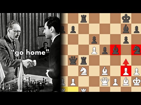 One Pawn Move DEMOLISHED the World Champion! Botvinnik vs Tal — Most SHOCKING Game Ever!