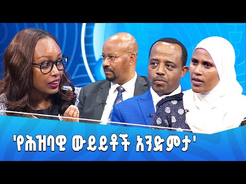 'የሕዝባዊ ውይይቶች አንድምታ'