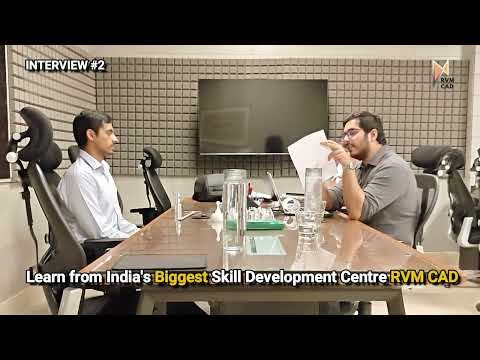 CAD Designer Interview by CEO of RVM CAD | Feedback given to students + Direct Selection