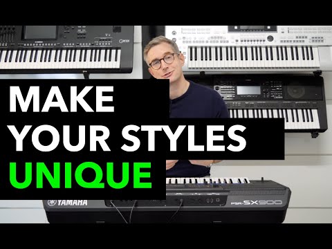 How to Customise Your Drum Backings on Yamaha PSR-SX900 and Genos Styles