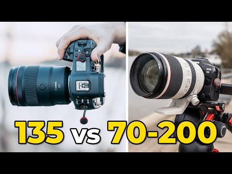 Canon RF 70-200mm f2.8 vs Canon RF 135mm f1.8 - which one is better for you?