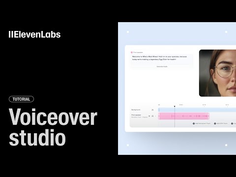 ElevenLabs Voiceover Studio