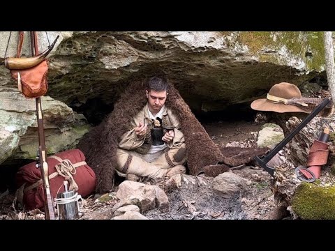I Spent The Night Under A Rock Outcrop – 18th Century Camping