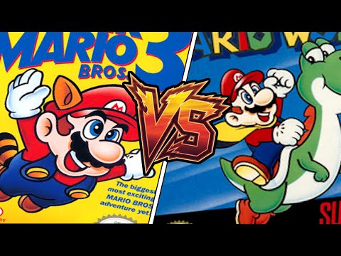 Super Mario Bros 3 VS Super Mario World - Which One Is ACTUALLY Better