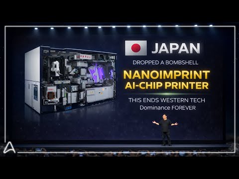 Japan’s NEW Nanoimprint Machine Just Put ASML and U.S. Chip Dominance at Risk!
