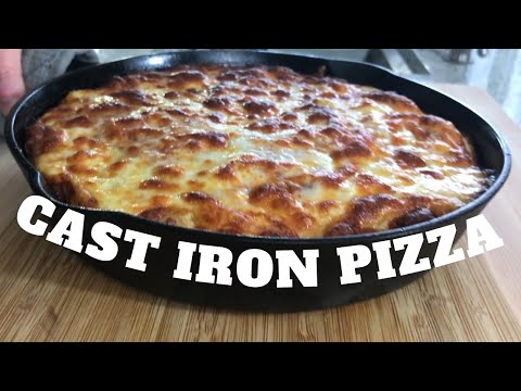 Cast Iron Pan Pizza