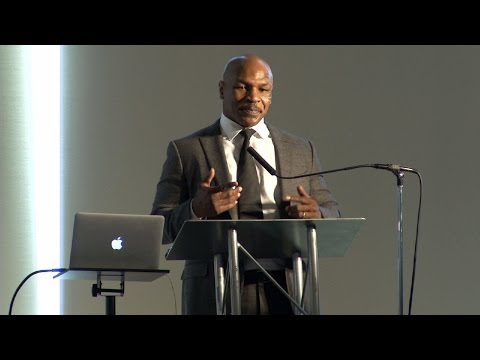 Mike Tyson Speaks at Prisoner Reentry Conference