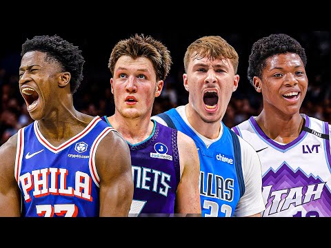 NBA "The Best of Rookies" 2025 MOMENTS 🔥😤