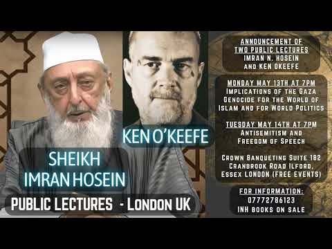 Announcement of two public lectures 13th & 14th May @7PM Free Entry