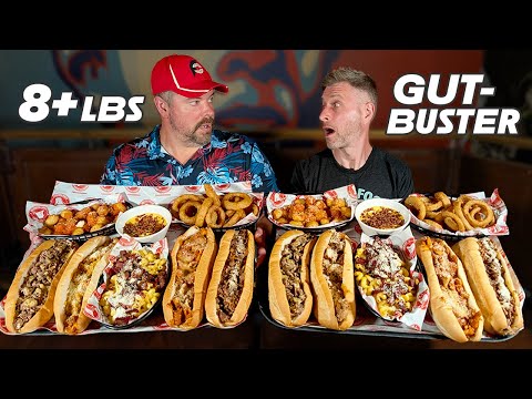 "ROCKY GUTBUSTER" CHEESESTEAK CHALLENGE WITH RANDY SANTEL