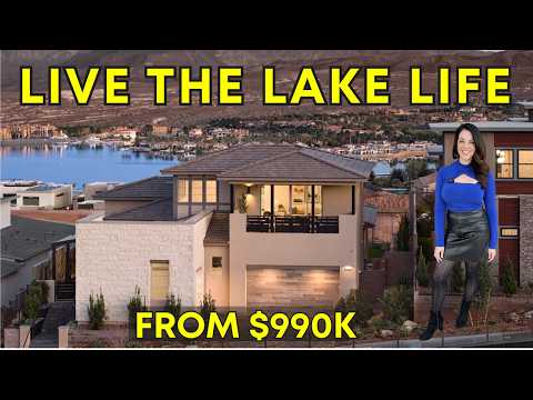 What $1M Buys in Lake Las Vegas Right Now | Lakeview Ridge Plan 2 Model Tour