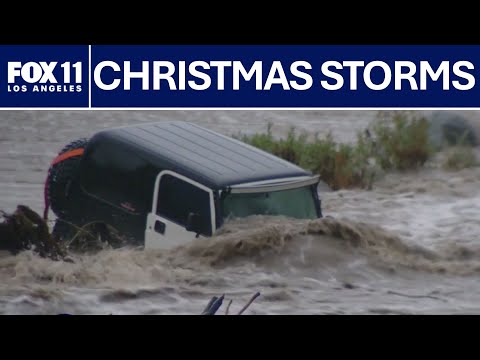 Southern California flooded on Christmas Eve; 1 more round of rain before dry weekend | FOX 11 LA