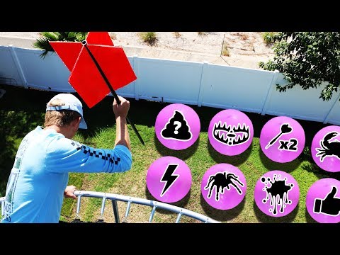 GIANT Dart vs Secret Mystery Balloons!! (DONT Pick the Wrong Balloon)