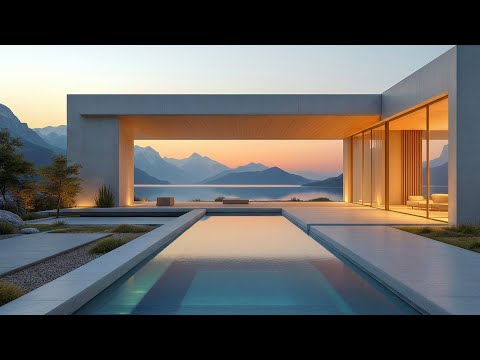 Golden Hour Chill | Modern Electronic Chillout Music for Work