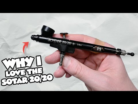 The BADGER SOTAR 20/20 | A NEW review of one of my favorite detail airbrushes