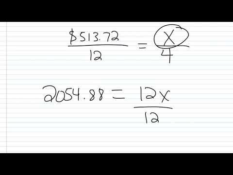 Algebra 1 Help: Solving Proportion Word Problems
