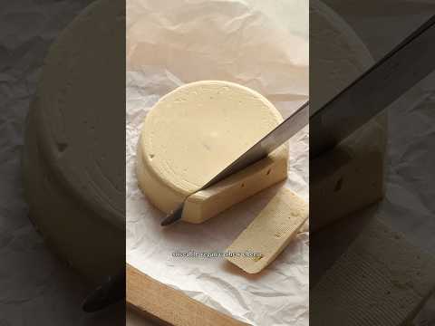 Sliceable Cashew Cheese ๐ง dairy free and vegan #shorts #vegan #cheese
