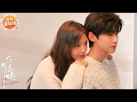 【独家精华】章若楠白敬亭情侣合照曝光，面对crush就算是美女也会浑身僵硬！🥰🥰 #难哄 #白敬亭  #章若楠