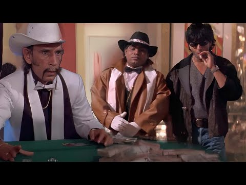 चालीस लाख के हीरे चोरी हो गए -  Best comedy Scene - Baadshah Movie - Shahrukh Khan - Johny Lever