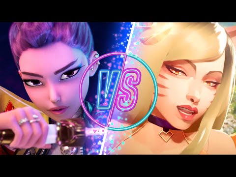 HUNTR/X x K/DA - How it's done vs. POP/STARS (MASHUP) [HEADPHONES RECOMMENDED]