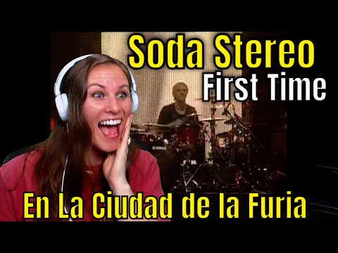 First Time Reaction To Soda Stereo - En La Ciudad de la Furia - Me Veras Volver - 201007 - Argentina
