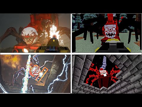 [Full Gameplay] Choo Choo Charles vs Minecraft - Map