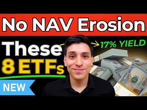 I'd ONLY Buy These 8 ETFs for MONTHLY Dividends, NO NAV Erosion, & to Live Off Dividends...