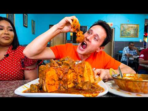 I Ate Extreme Indian Food in South Africa!! (Bunny Chow)