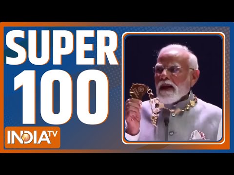 Super 100: Ethiopia Bestows Highest Award on PM Modi | Parliament Session | Luthra Brothers