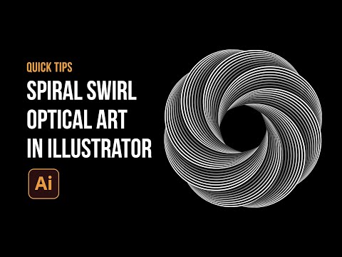 Spiral Swirl | Adobe Illustrator