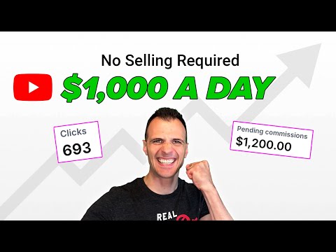 Make $100 - $1,000 a Day without Selling (Make Money Online)