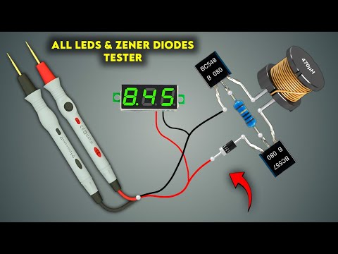 All LEDs & Zener Diodes Tester | Backlight tester | 3.7V to 70V