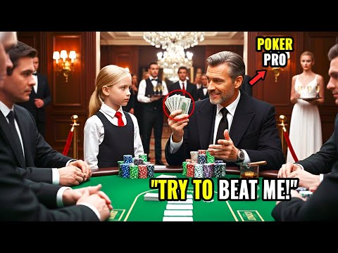 “Beat Me and I’ll Give You $1M,” Poker Pro Laughed — Unaware Maid's Daughter Was a Genius Strategist