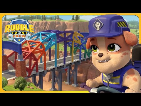 Rubble’s Bridge to Builder Cove and MORE | Rubble and Crew | Cartoons for Kids
