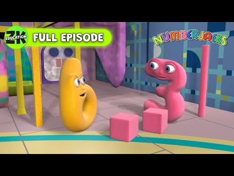 A Circle At Both Ends | Numberjacks | Full Episode | Season 2, Episode 12 | ZeeKay Education