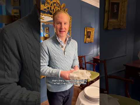 It will all be on the floor! #dining #etiquette #williamhanson