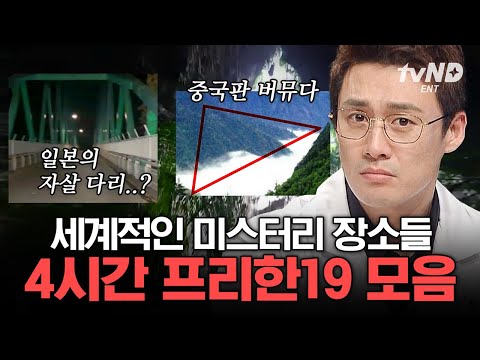 [#프리한19] (4시간) 싱크홀 속에 원시림이 존재한다고요?😮 도저히 설명하기 힘든 전 세계 미스터리 모음🤔 | #골라보는