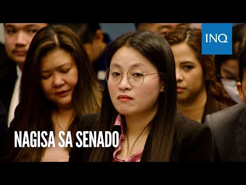 Mayor Alice Guo, muling nagisa sa Senado