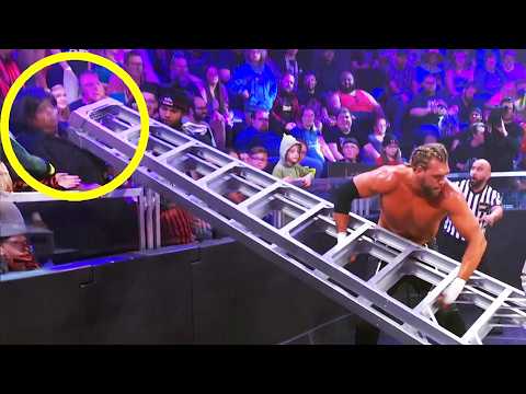 When Wrestlers Accidentally Hit Fans